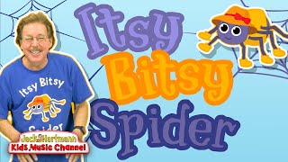 The Itsy Bitsy Spider  Jack Hartmann [upl. by Krid]