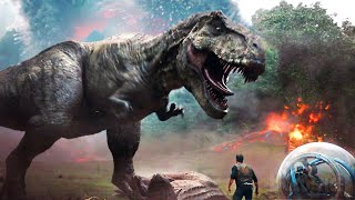 T Rex VS Carnotaurus  Jurassic World Fallen Kingdom  DINOSAUR Movie [upl. by Weisbrodt]