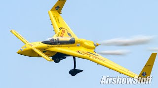 Rutan LongEZ Aerobatics  Kyle Fowler  EAA AirVenture Oshkosh 2021 [upl. by Amaleta428]