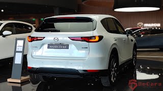 2024 Mazda CX60 Luxury SUV Interior and Exterior Walkaround [upl. by Nylorac247]