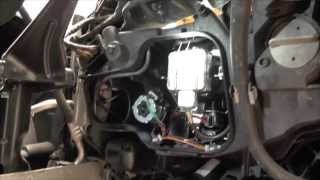 DIY Xenon Bulb Replacement for BMW E90 2007 [upl. by Ahsemat]