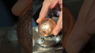 14 seconds of Blacksmith ASMR copper ASMR Handmade blacksmith [upl. by Riebling635]