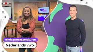 Examenspreekuur Nederlands vwo met docenten Arnoud en Bregje [upl. by Judus]