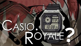 Casio AE1200WH  Cheapest Bond Watch [upl. by Burgess110]