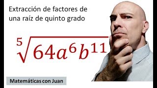 ▷ Extracción de factores de un radical con letras y números [upl. by Helman]