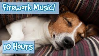 Relaxing Music for Dogs to calm from Fireworks loud noises  includes desensitising sound effects [upl. by Ghassan]