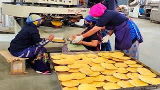 क्या कभी आपने फ़ैक्टरी में गुजराती पापड़  खाखरा  बनते देखा है  KHAKHRA MAKING [upl. by Sheldon36]