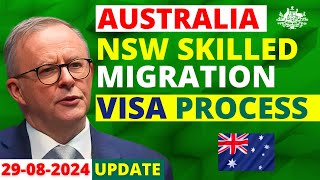 Australia Skilled Migration Visa 2024 Opening For New South Wales  Australia Visa Update [upl. by Shaddock]