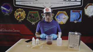 Fiberglassing for Beginners How to Mix Polyester Resin with Catalyst [upl. by Dalston]