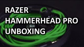 Razer Hammerhead Pro Unboxing amp Overview [upl. by Sirois]