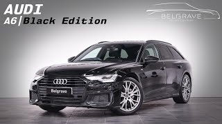 Audi A6 Black Edition  Walkaround video [upl. by Arutak]