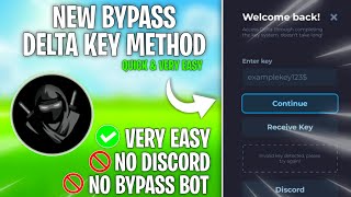 How To Bypass Delta Key  No Discord  Bypass Bot Required  Delta Latest Version Download Link [upl. by Lynn469]