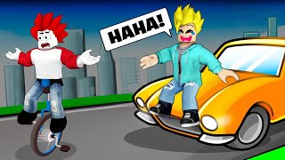 MOTU and KHALEEL Car Racing Compitition In Roblox 🚗🚗 [upl. by Ajnotal]