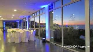 Boda en el Salón Albatros Campo de Golf Las Palmeras Iluminación Sonora SCP Sonido [upl. by Lattonia45]