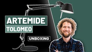 Artemide TOLOMEO Mini Tavolo Tischleuchte Unboxing amp Aufbau [upl. by Jollenta]