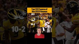 Ranking All 133 FBS Team of the 2023 Season [upl. by Maurie]