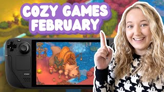 12 NEW Cozy Games Releasing in February 2024  PC amp Nintendo Switch [upl. by Kcitrap]