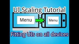 Roblox Studio  UI Scaling Tutorial How to Fit a UI on the Screen on any Device [upl. by Aicemak]