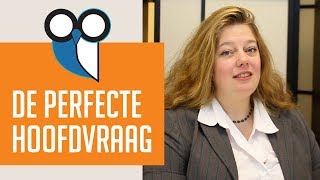 Hoe formuleer je de perfecte hoofdvraag [upl. by Wolliw378]