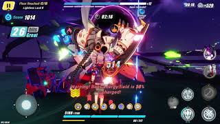 Honkai Impact 3 Elysian Realm BKE lv10 with Mobius Signets VS Mobius 80D [upl. by Annohs75]