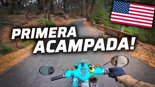 MI PRIMERA EXPERIENCIA ACAMPANDO EN ESTADOS UNIDOS😱👀  CALIFORNIA🇺🇸 [upl. by Annavoj]