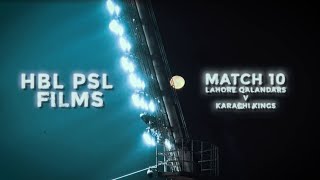 HBL PSL Films 🎥  The Battle  Lahore Qalandars 🆚 Karachi Kings [upl. by Wildon241]