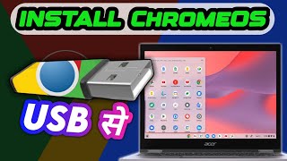 How to Install Chrome OS From USB with Playstore Support [upl. by Aikehs]