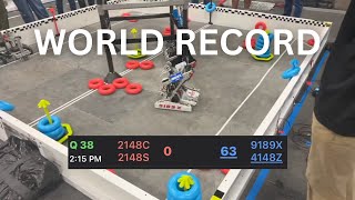 WORLD RECORD SCORING MATCH VEX HIGH STAKES [upl. by Knitter139]