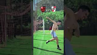 Recriando gols históricos  PT2 shorts flamengo libertadores [upl. by Calder354]