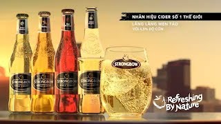 Trên tay Nước trái cây lên men STRONGBOW  Quà tết 2019  Ditadinet [upl. by Zacek]