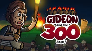 Gideon and the 300  Animated Bible Stories  My First Bible  43 [upl. by Auqenwahs]