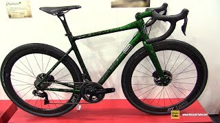 2019 Parlee Chebacco Custom Paint Road Bike  Walkaround  2018 Eurobike [upl. by Annohs938]