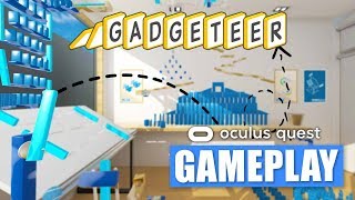 Gadgeteer VR Oculus Quest Gameplay  Rube Goldberg Machines in VR [upl. by Zolner]