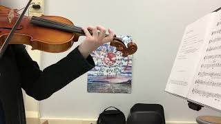 Andantino LemareEtling Violin NYSSMA Level 3 [upl. by Nigen]