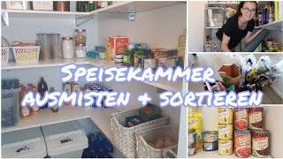 Speisekammer ausmisten amp sortieren Abstellraum OrdnungsHacks Die Siwuchins [upl. by Llecrep320]