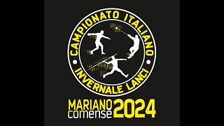 Campionato Italiano Invernale Lanci  Mariano Comense 2024 [upl. by Colene]