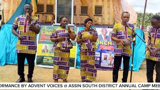 ADVENT VOICES PERFORMS HONHOM KRONKRON LIVE AT ASSIN SOUTH ANNUAL CAMP MEETING [upl. by Inwat]