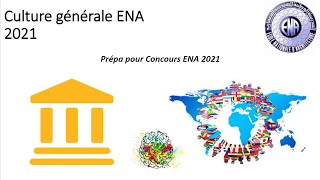 Comment préparer parfaitement pour concours ENA 2021 Culture générale  astuces pour ENA [upl. by Otrebogir]