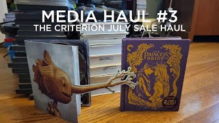 Media Haul 3  The Criterion July Sale Haul [upl. by Brande449]