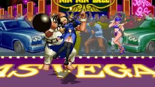 Mugen  Ero Chang Vs Schlussel 1 Round Kof Fight [upl. by Orms]