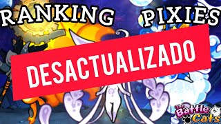 Ranking del Peor al Mejor elemental pixie 🌟The battle cats [upl. by Ermina]