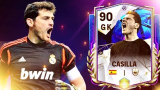 REVIEW CASILLAS CHAMPIONS ¿VALE LA PENA ¿ES BUEN PORTERO 🤔 FC MOBILE 24 [upl. by Edlitam]