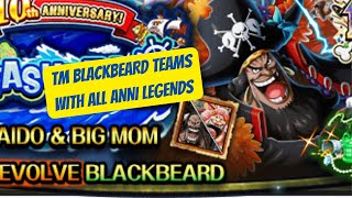 OPTC TM Blackbeard Anniversary Teams Edition [upl. by Nunciata]