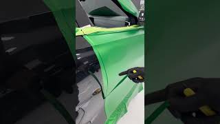 Celtics Green Wrapped BMW X6M Ballin Like Tatum asmr automobile wrap carwrap wrapping bmwx6 [upl. by Depoliti]