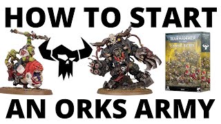 How to Start an Orks Army in Warhammer 40K 10th Edition  Beginner Guide for Starting [upl. by Barhos235]