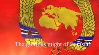 Anthem of the Union of Socialist Eurasia  quotMarch of the USEquot  quotEurasia Foreverquot [upl. by Gualtiero]