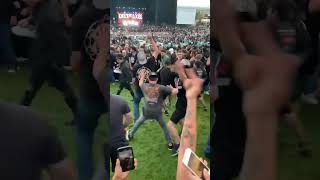 Knocked Loose “counting worms”  isleta Amphitheater grey day tour [upl. by Leander340]