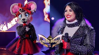 The Masked Singer  Demi Lovato  Performances and Reveal [upl. by Aehsat]