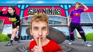 SNEAKING into Chad Wild Clay SPY NINJAS Theme Park [upl. by Zavala]