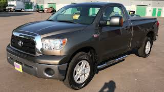 2007 Toyota Tundra 4x4 Single Cab Long Box [upl. by Cavil453]